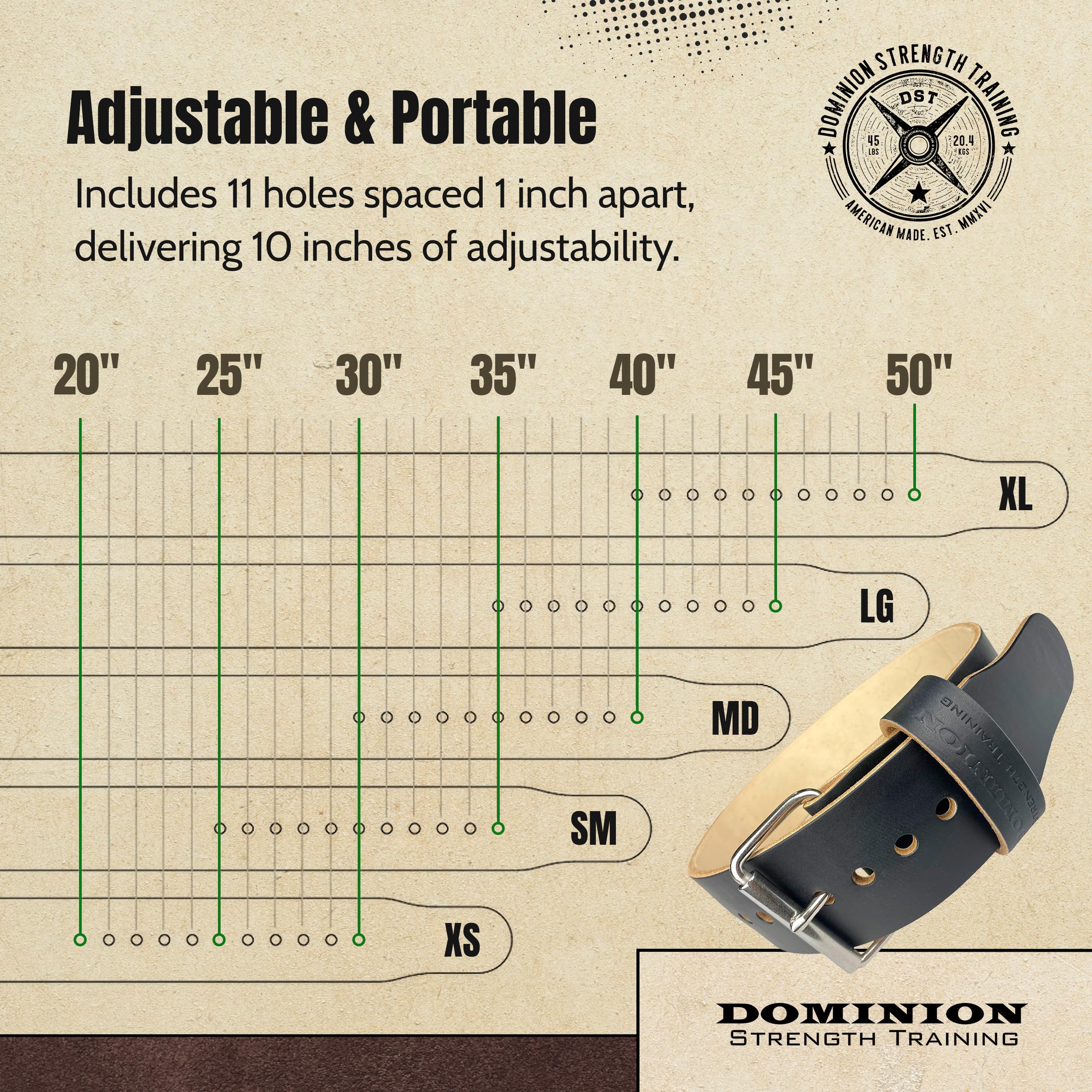 Premium Single Ply Weightlifting Support Belt