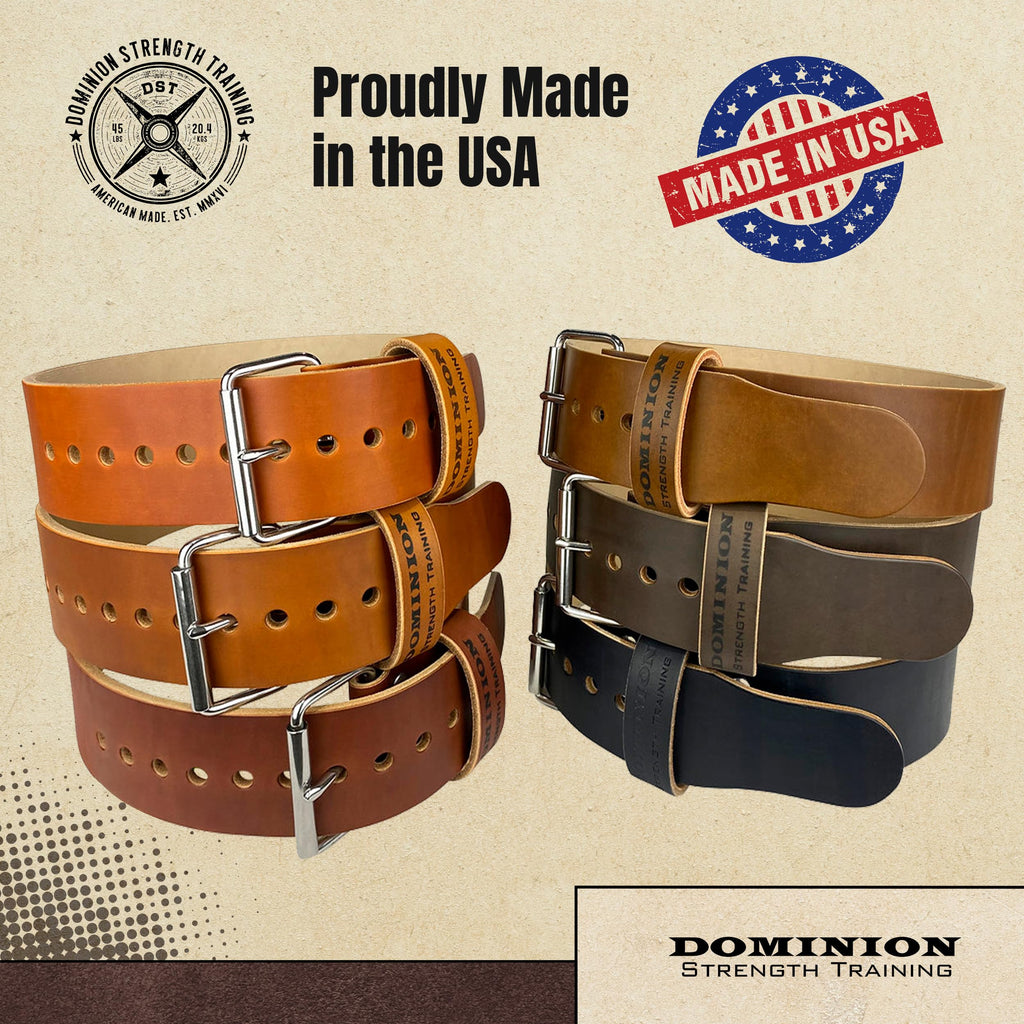 Premium Single Ply Weightlifting Support Belt